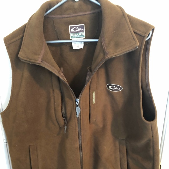 drake fleece vest